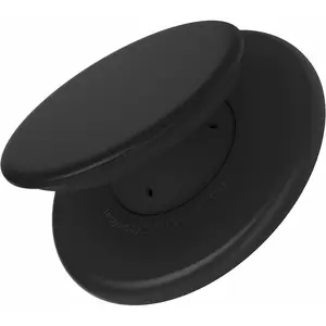 for MagSafe Phone Grip, Soft Silicone Magnetic Finger Grip for iPhone 17/16/15/14/13, Comfortable One-Touch Holding, M-Tap Tok Black