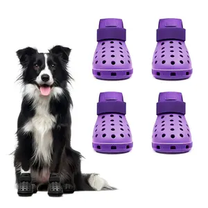 Dog Shoes for Hot Surfaces, Universal Size, Silicone Material, Slip-Resistant, Waterproof, Easy to Clean, Beach & Snow Protection