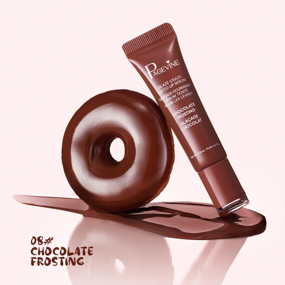 Page Vine Lip Gloss Set, Liquid Lipstick & Balm Trio, Moisturizing Long-Lasting Formula, Berry Color, Perfect for Women