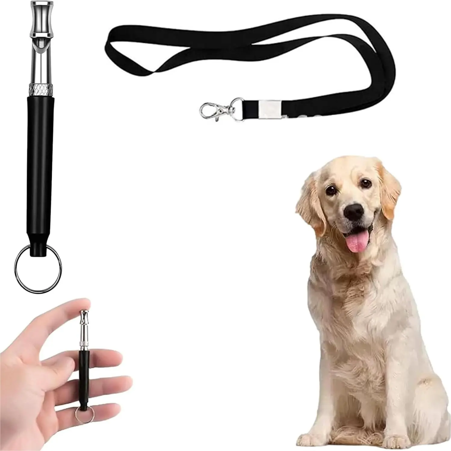 Professional Ultrasonic Dog Training Whistle, Anti Barking Control Tool, Efficient Device to Stop Excessive Barking, Ideal Training Accessory for Puppies and Adult Dogs