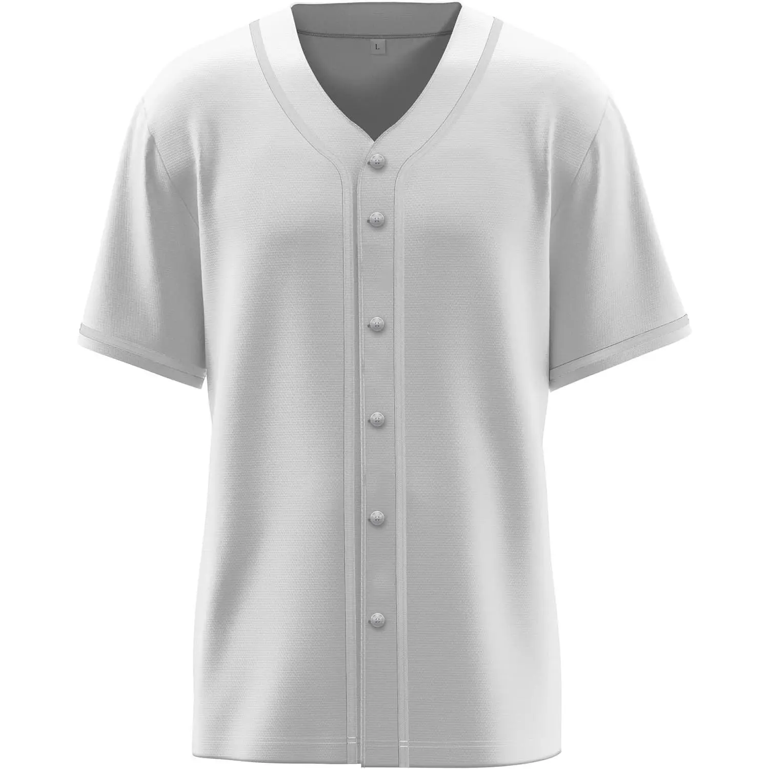 Baseball Jerseys Blank Button Down Shirts Plain Casual Short Sleeve Hipster Hip Hop Sports Adults Uniforms