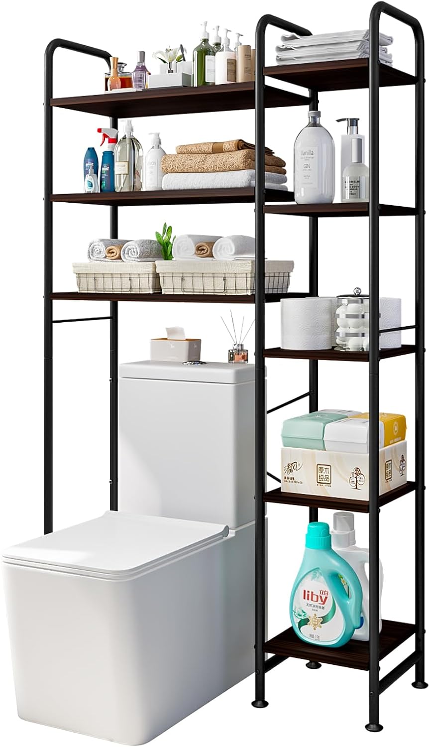 Over The Toilet Storage Bathroom Organizer Shelf Freestanding Space Saver with Toilet Multifunctional Rack Bathroom Organizer Towel Metal Deals For You Days Over The Toilet Storage Bathroom Organizer Shelf Freestanding Space Saver with Toilet Multifunctional Rack Bathroom Organizer Towel Metal Deals For You Days