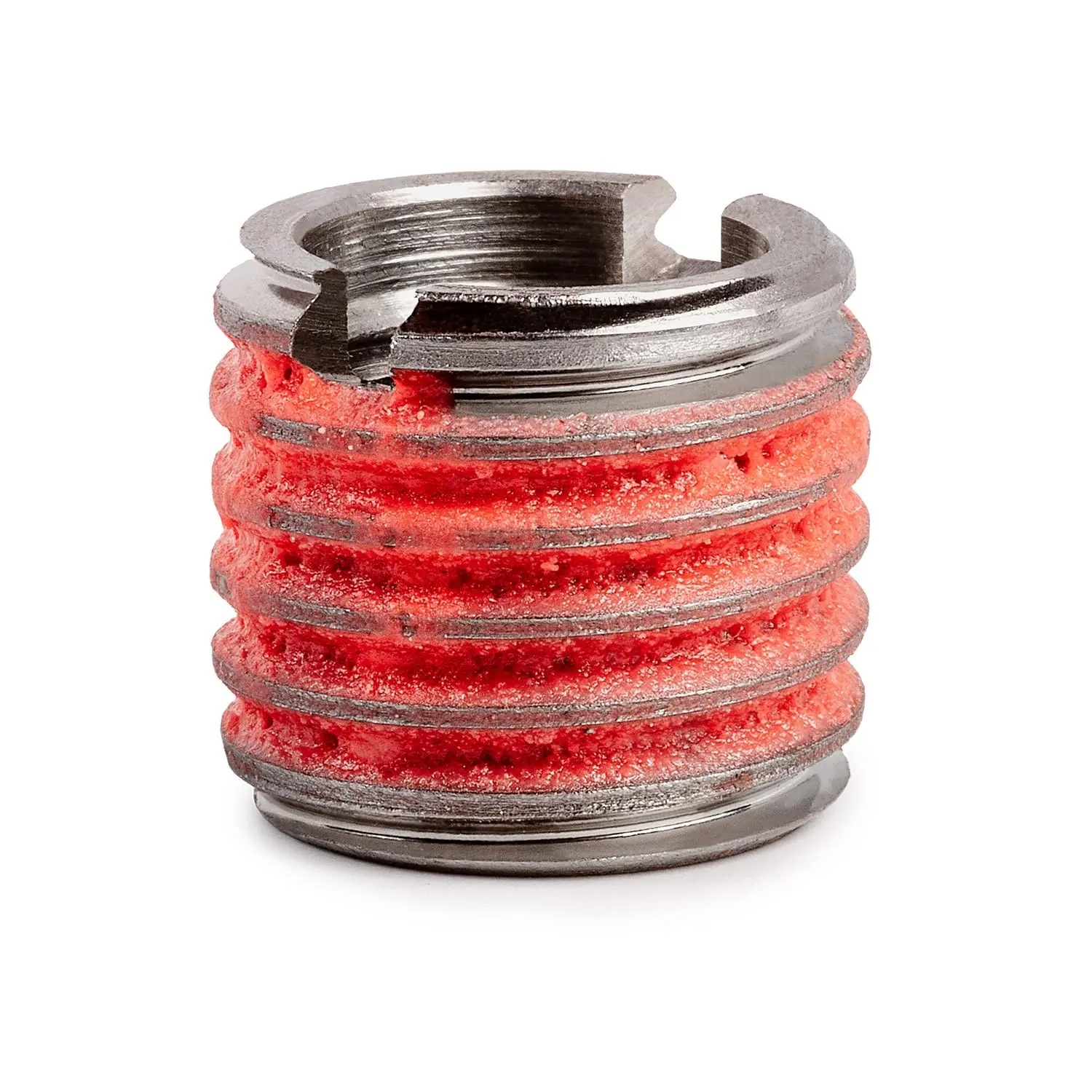303-10 Externally Threaded Insert, 303 Stainless Steel, 5/8"-11 Internal Threads, 7/8"-9 External Threads, 0.687" Length, Made in US (Pack of 5)