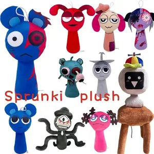 Sprunki Plush Toys Game Plush Sprunki  Plush Doll Sprunki Game Cartoon Kid Birthday Gifts Stuffed Dolls Christmas Gift