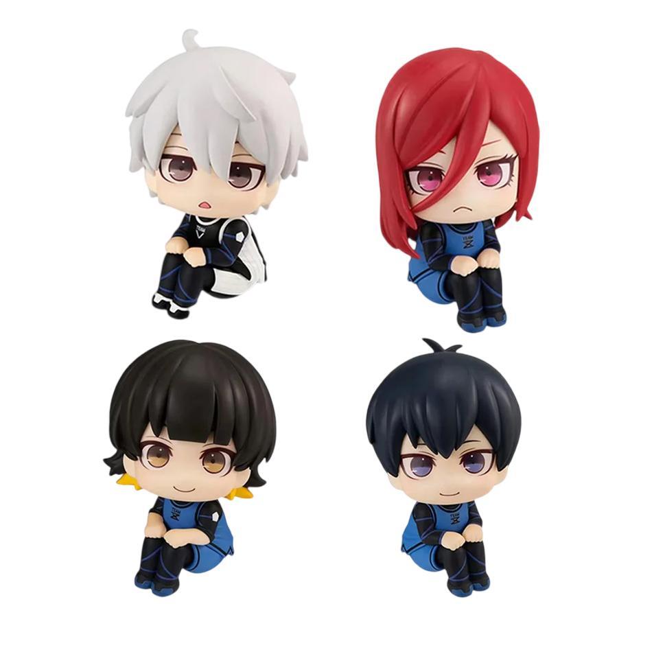 Isagi Yoichi Doll Blue Lock Action Figures toy Q Version Chigiri Hyoma Bachira Meguru Nagi Seishiro Figure PVC Ornament Toys
