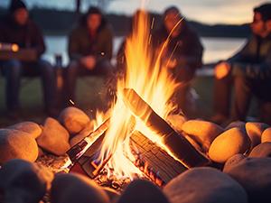 USB Rechargeable Electric Ignition Rod Wind Resistant Arc Shaped with LED Display for Barbecues Camping Fireplaces Random Color