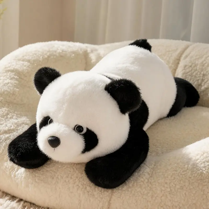 Soft Plush Animal Pillow, Comfortable Sleep Cushion, Sofa Bed Decor, Dinosaur, Hippo, Panda Shapes, Casual Style, Perfect for Relaxing