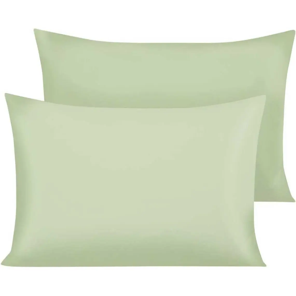 Pillowcase Set of 2, Soft and Breathable Standard Envelope Closure  pillowcase20x30in,Sage Green