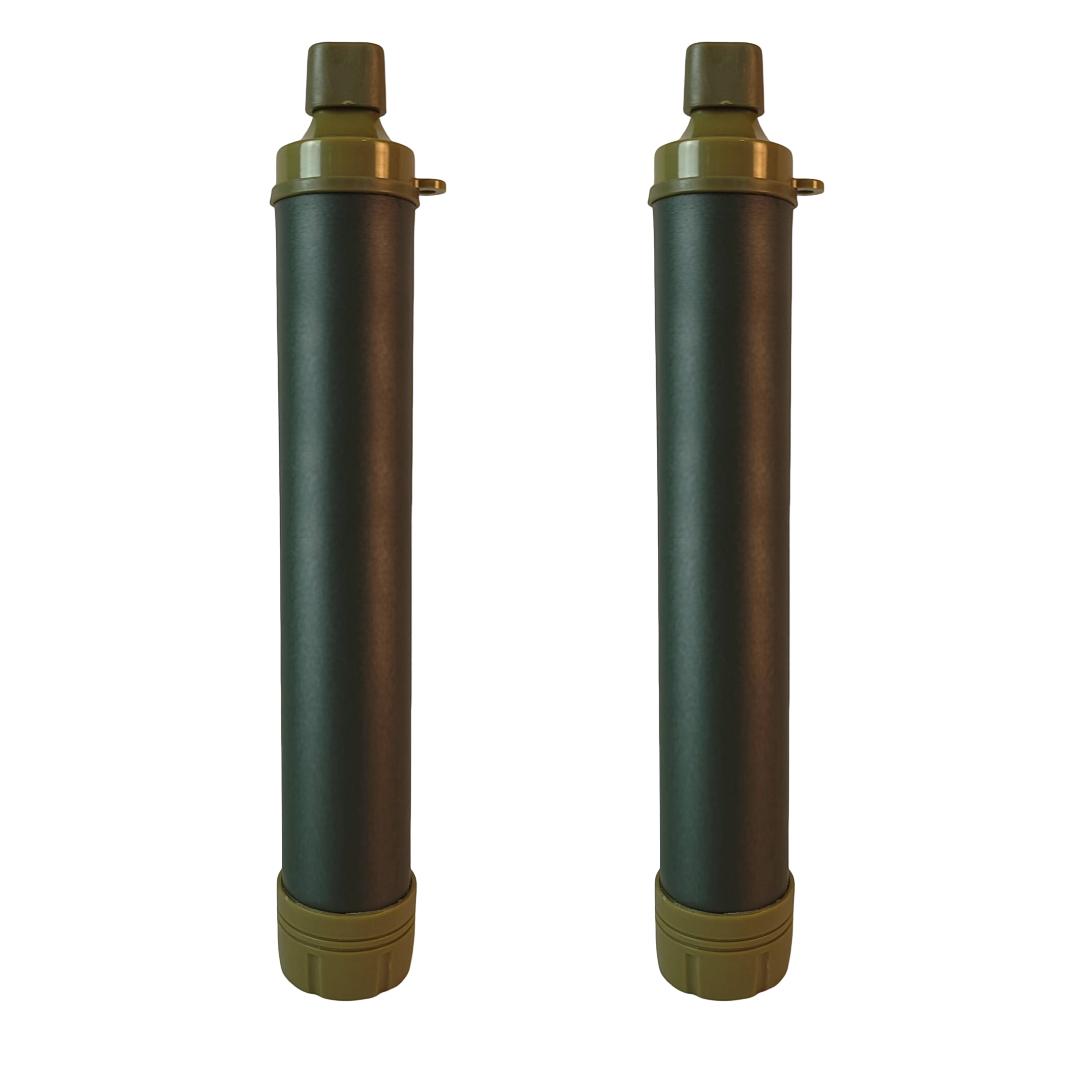Outdoor Water Filter, Straw Water Filter, Portable Water Filter, Emergency Survival Water Purifier for Prepper Emergency Equipment Camping Supplies Hiking Camping