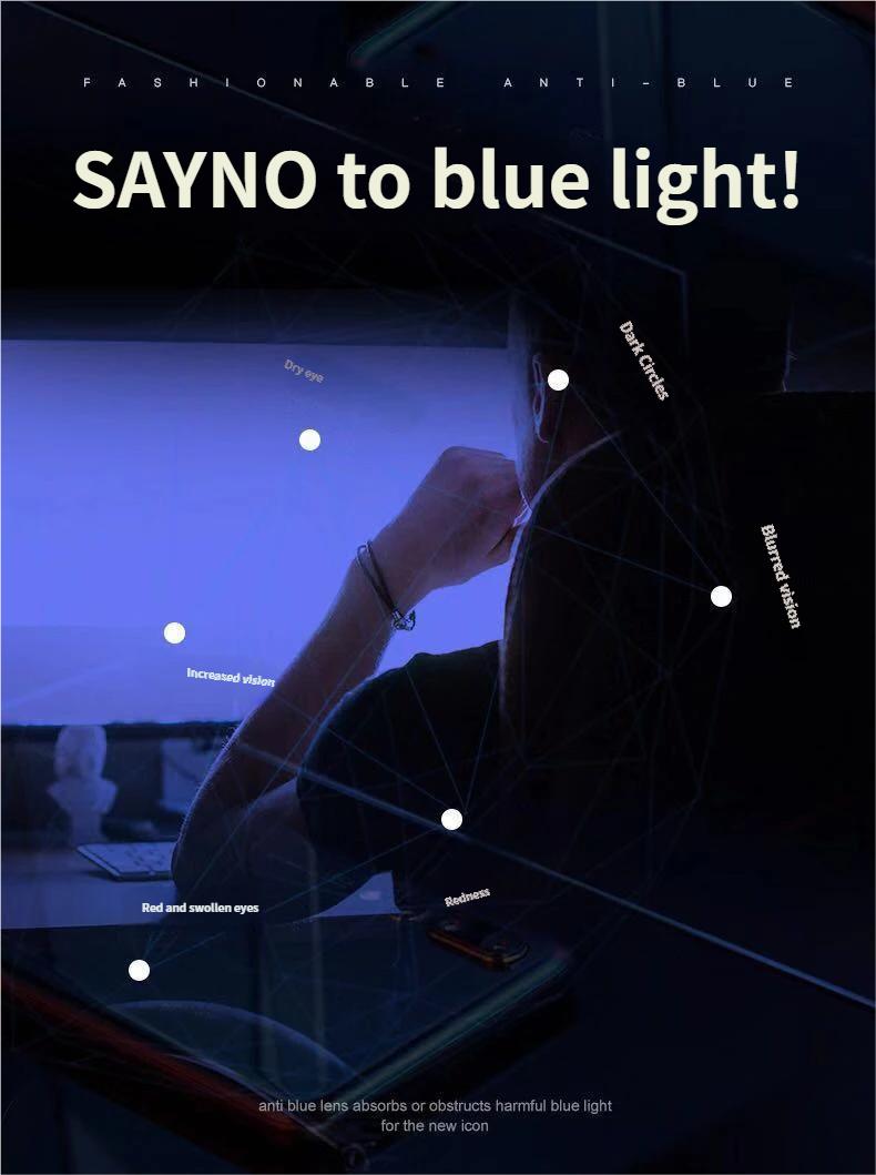 3PCS Simple Full-Frame and Half-Frame Glasses, Fashion Eyewear Frames Suitable for Prescription Lenses and Daily Styling