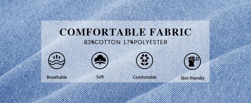 Beotyshow Mens Denim Shorts Bib Overall Jean Romper Casual Loose Fit Walkshort Button Pockets Summer Jumpersuit Fashion Menswear