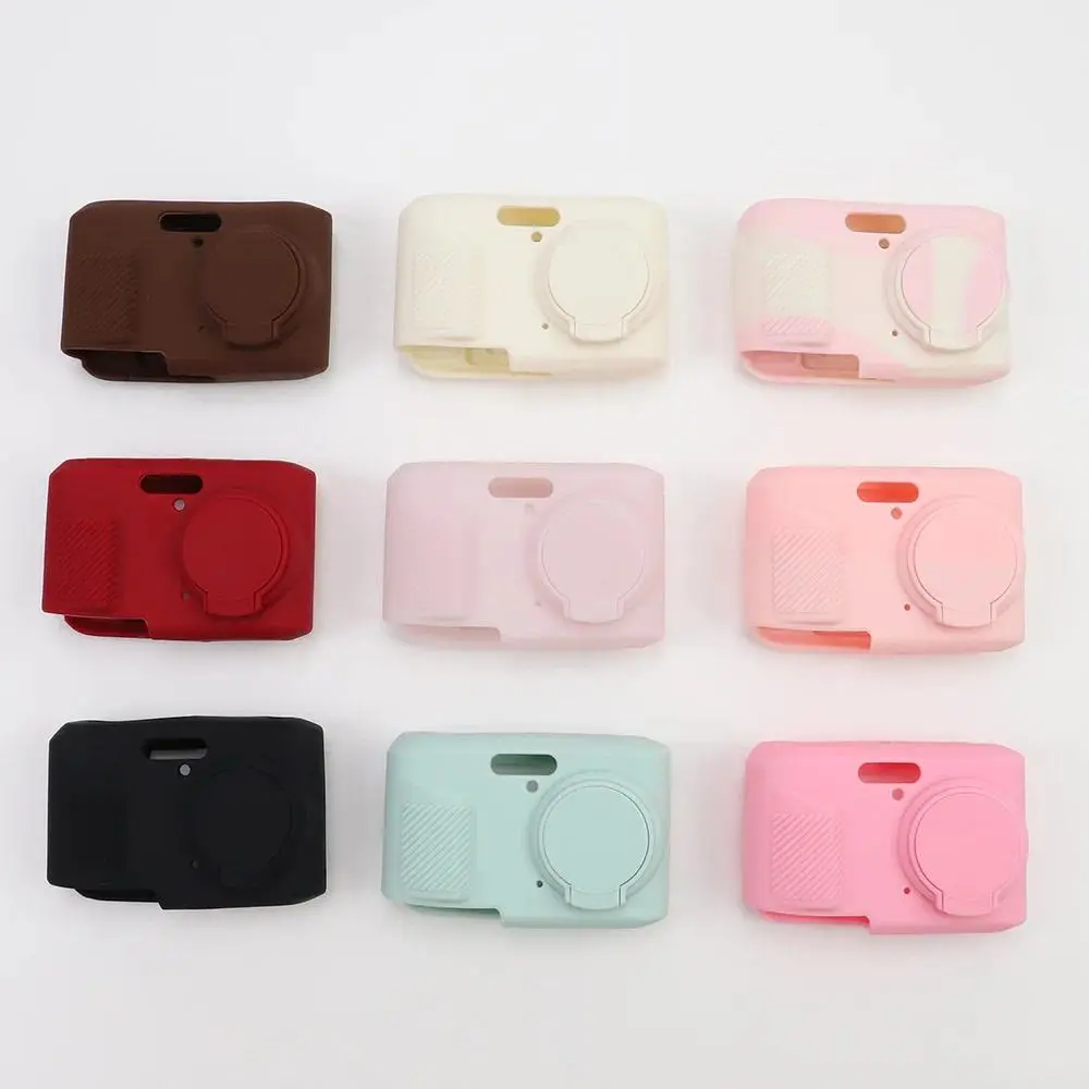 Handbag-Style Silicone DSLR Camera Cover for Kodak PIXPRO FZ45, Fashion Unisex Photography Accessory, Durable Soft Shell, Shockproof Scratch-Resistant Non-Bulky Handheld Case