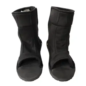 Ourcosplay Cosplay Shoes Akatsuki Nanja Uzumaki Sakura Sasuke Black Blue Cotton Soft Sandals Ninja Boots Kakashi Shoes