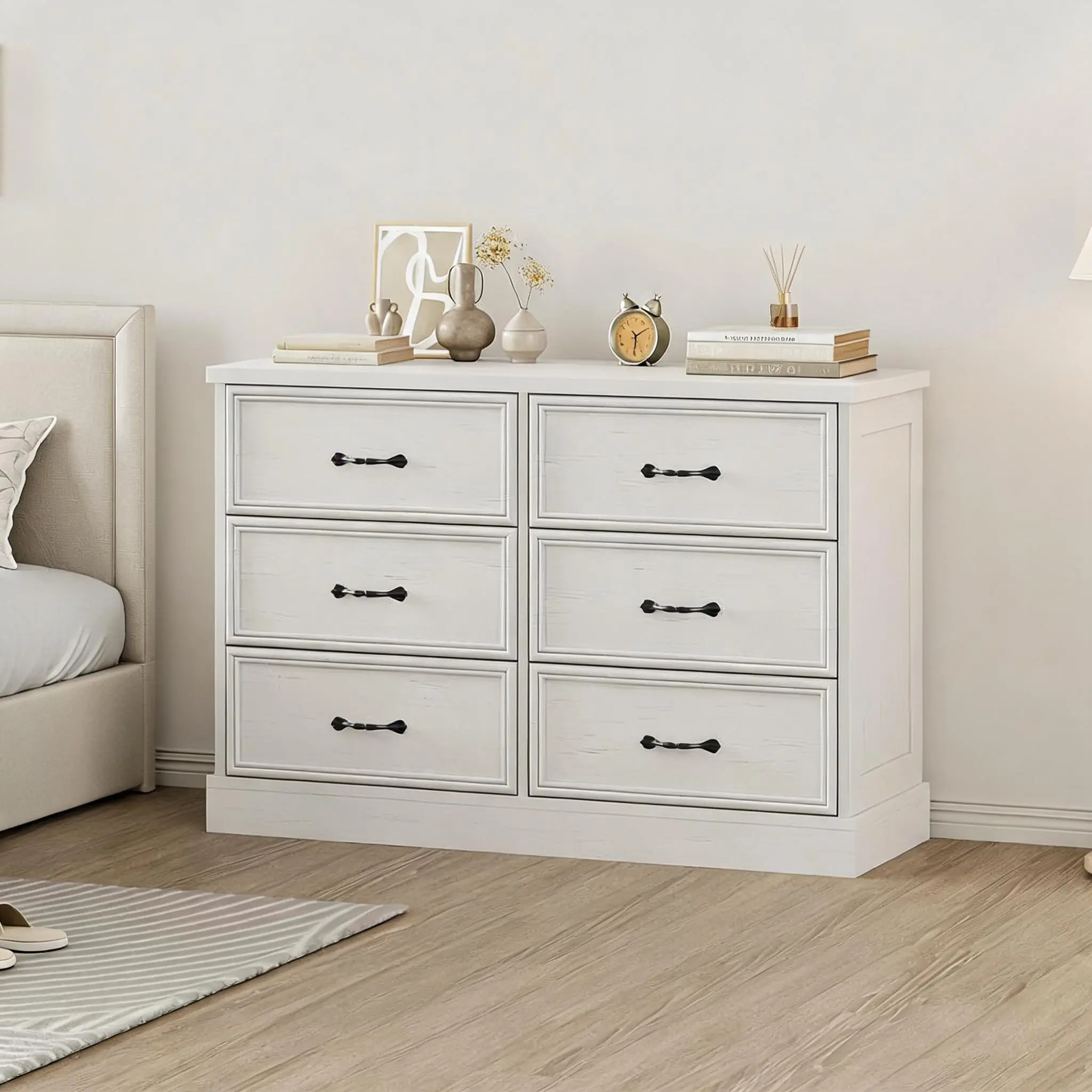 Modern Drawer Bedside table Storage Cabinet – Versatile for Bedroom, Living Room, Office, Space-Saving Organizer, Durable Wood Construction
