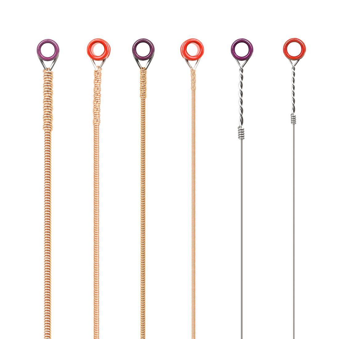 Guitar String, 6pcs/set Guitar String with Copper Wrapped Beads, Musical Instrument Accessories for Guitar, Ukulele, Bass, Violin