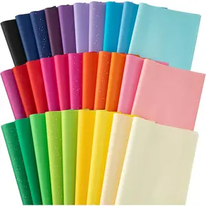 150 Sheets Tissue Paper for  Bags, 30 Colors 14 x 20 Inch Art Tissue Paper Bulk,  Wrapping Paper for Crafts, Holiday, Birthday, Halloween, Christmas and DIY Project