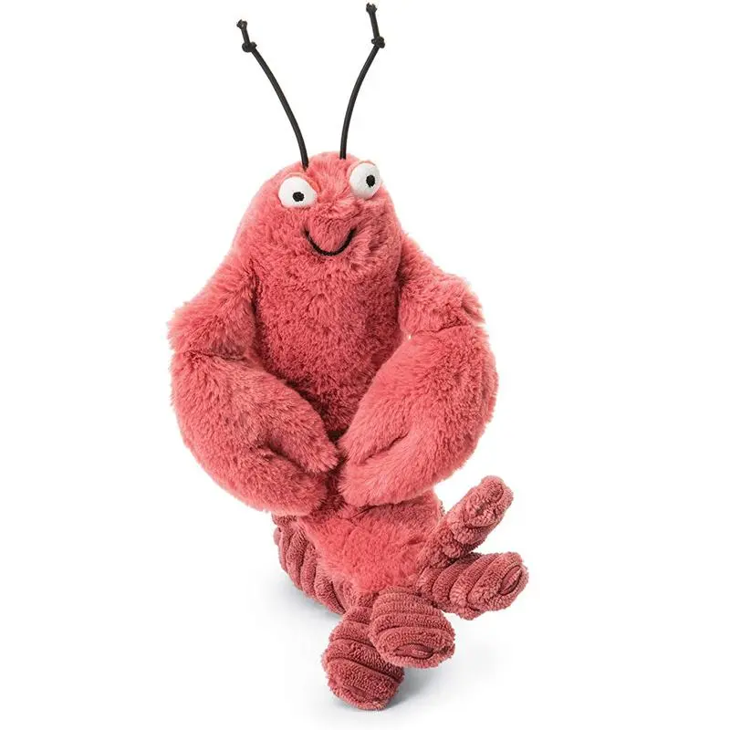 New Larry Lobster Plush Toys Soft Animals Shrimp Stuffed Baby Dolls Cute Plush Lobster Toys for Baby Kids Children Funny Gift