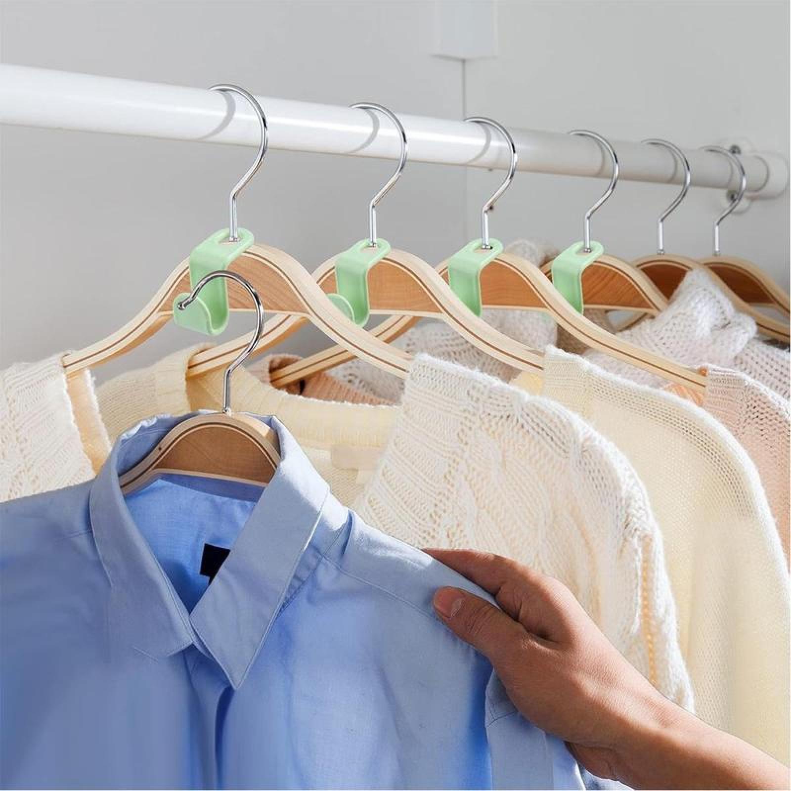 Hanger Connector Hooks,30/100 Counts Set Space Saving Clothes Hanger Extender Hooks,Multicolor Closet Organizer Hanger Clips.SENSIOHOME. Hanger Connector Hooks,30/100 Counts Set Space Saving Clothes Hanger Extender Hooks,Multicolor Closet Organizer Hanger Clips.SENSIOHOME.