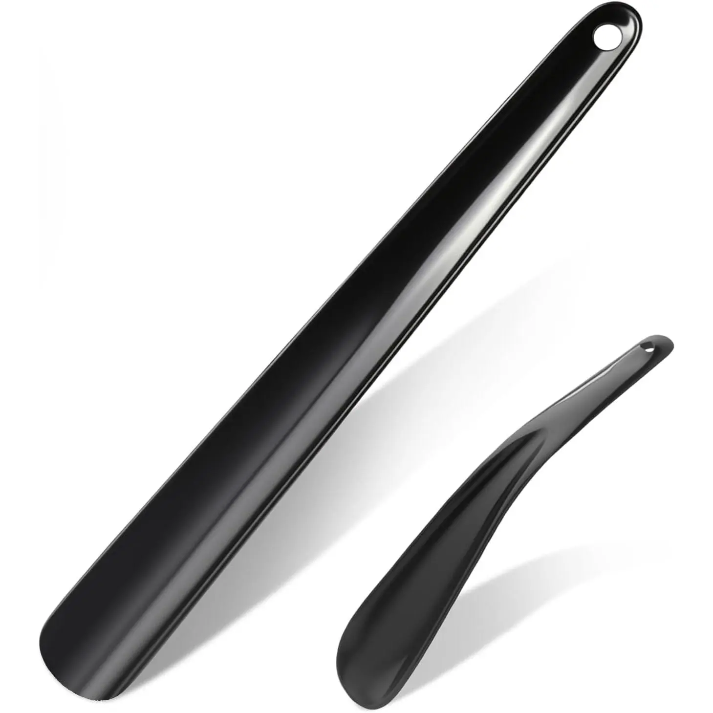 7.67" & 15.74" Shoe Horn, Shoe Horn Long Handle for Seniors | Small & Long Shoehorn Set for Men Women,  Foot Care Aid with Lightweight Design, Shoe Spoon Helper