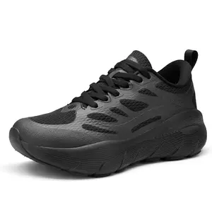 2026 latest model sports shoes, men's high-elastic shock-absorbing running shoes, casual aerobic sports shoes, fashionable versatile trendy shoes