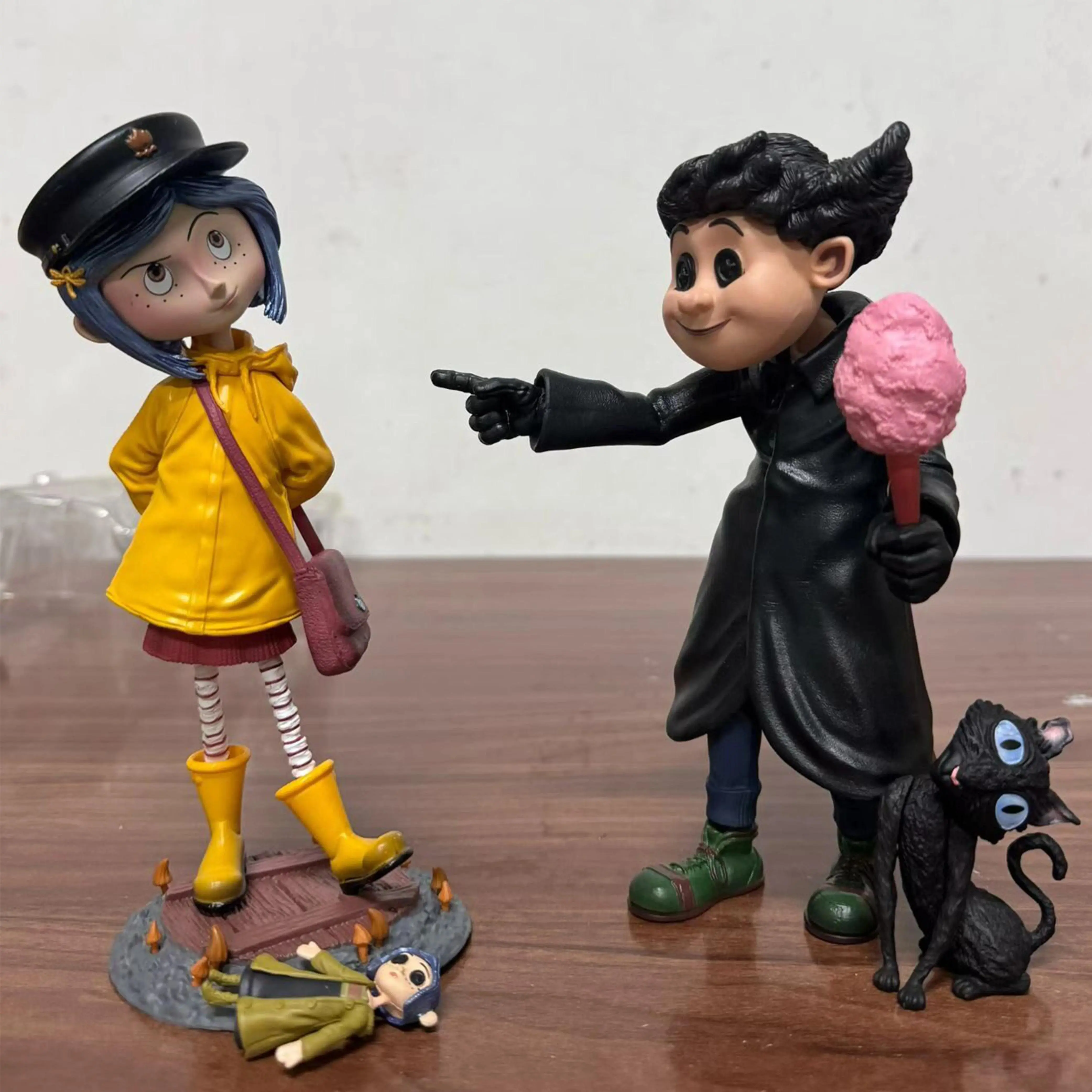 Figure Button-Eyed Wybie Action Figurine Coraline & The Secret Door Figures Pvc Statue Model Doll Toy Birthday Gift