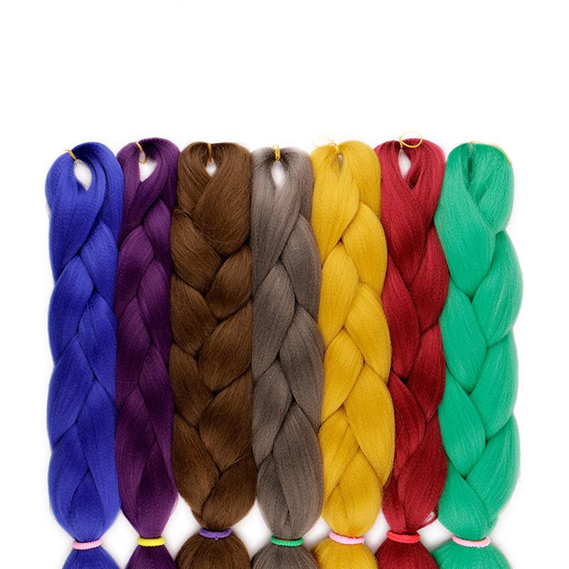 DB- Premium Jumbo Braid Hair Extensions Solid Color Dreadlock Braiding Hair-DB