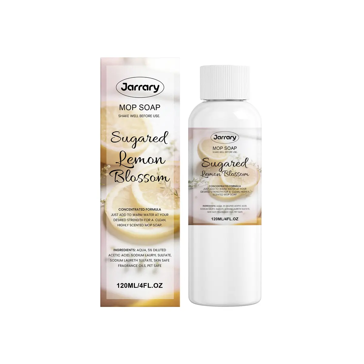 Jarrary Floor Cleaner Daily Cleaning for Tile and Wooden Floors, Oil Stains, Dirt, with Fresh Fragrance, Household Care Agent