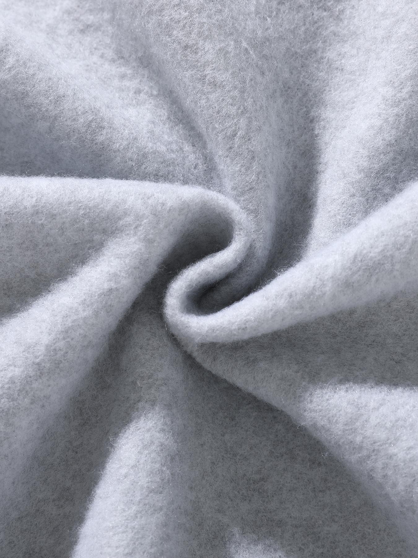 Men's Regular Fit Solid Color & Plaid Print Hoodie, Casual Comfy Pullover Hooded Sweatshirt for Daily Wear, Men's Clothes for All Seasons, Tops, Casual Soft Breathable, Casual Fitted Sweatshirt