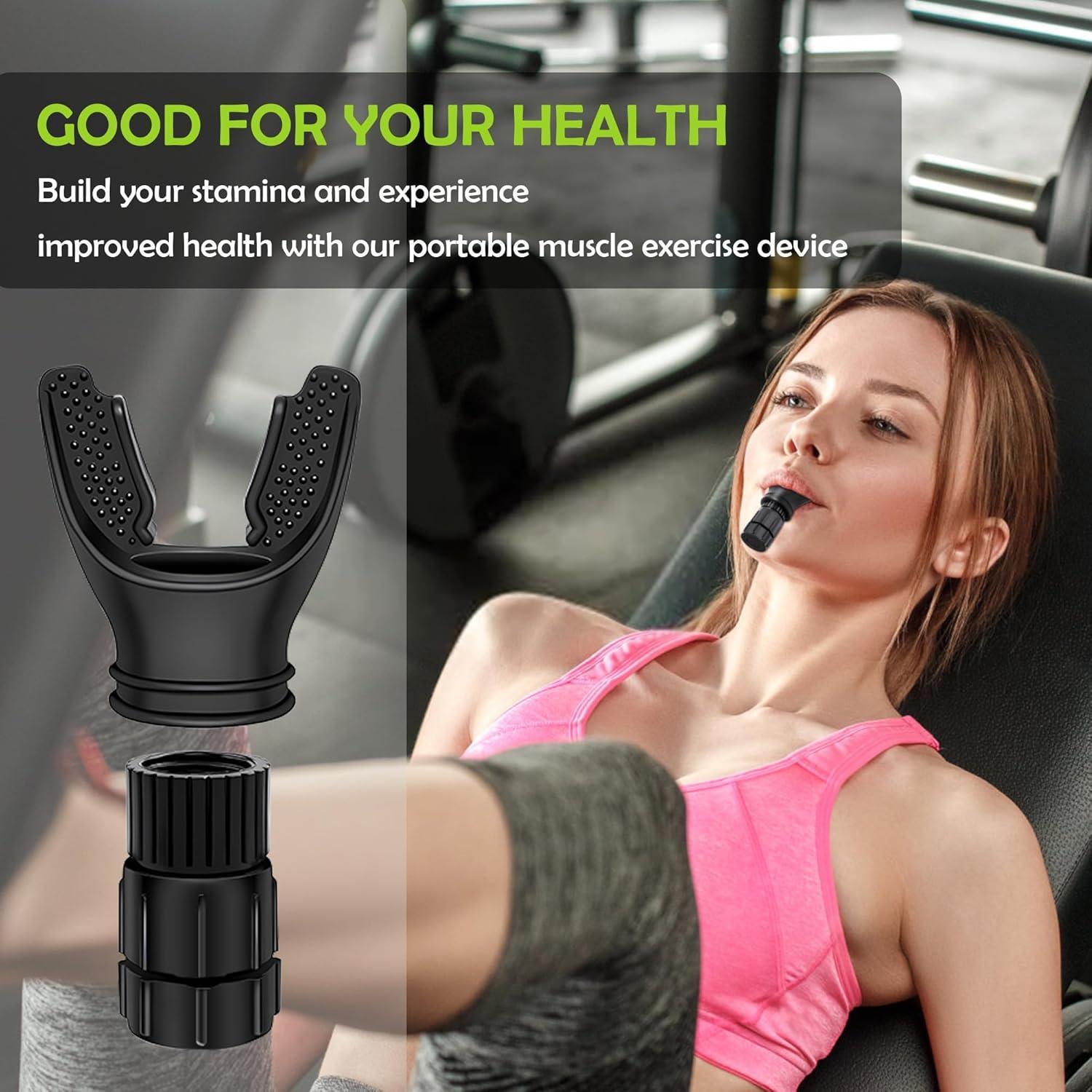 Adjustable Lung Capacity Training Tool, Waterproof Breathing Fitness Equipment, Swimming, Running, Workout Equipment, Home Training Equipment and Sports Training Equipment