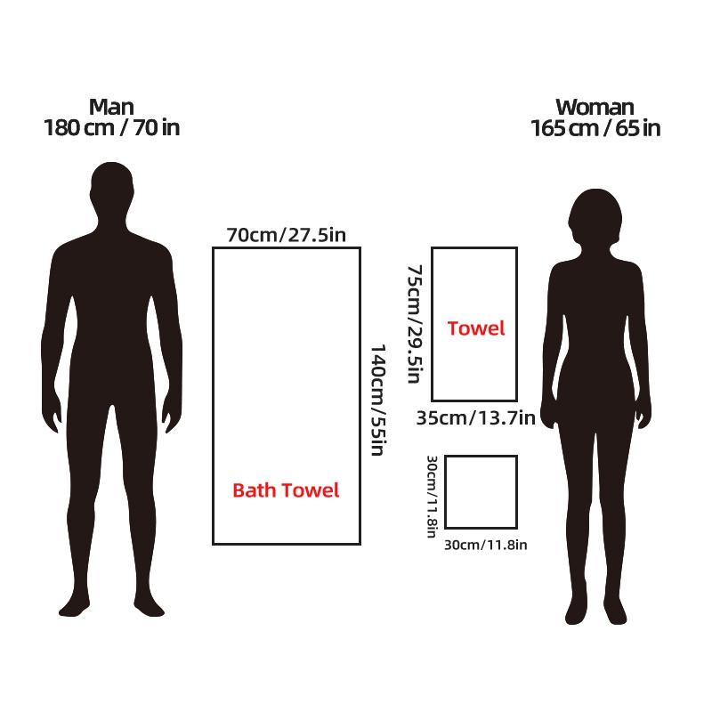 Striped Pattern Premium Towel Set, 1 Set Including 4 Counts Bath Towel & 4 Counts Hand Towel & 4 Counts Face Towel, Quick Drying Water Absorbent Towel for Home, Hotel & Spa, Absorbent Thickened Towels