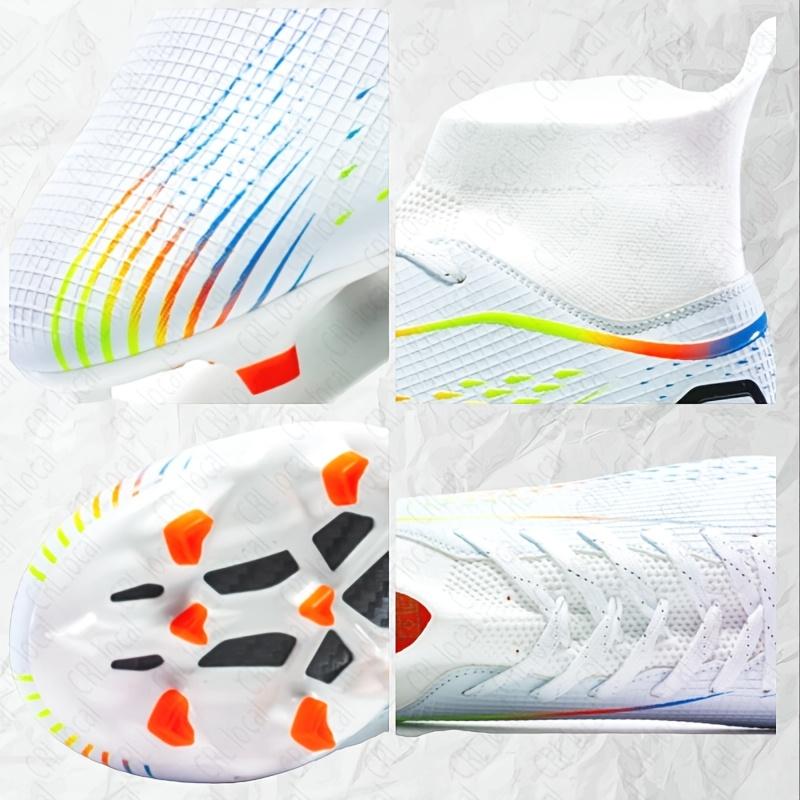 Professional Men & Women's Non-Slip Soccer Shoes - Lightweight Breathable PU Upper with EVA Cushioning, TPU Sole & Lace-Up Closure for Training, Competitions, Indoor/Outdoor Sports, Outdoor Football Shoes | Modern Sneakers | Durable Football Shoes