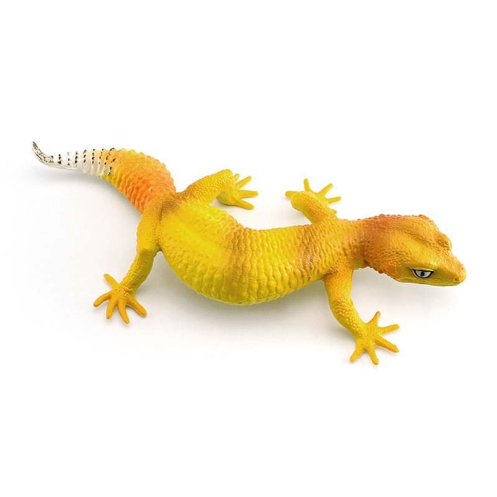 Simulation Lizard Model Figurines Miniature Educational Reptile Animals Figures PVC Material Congnitive Gecko Figure