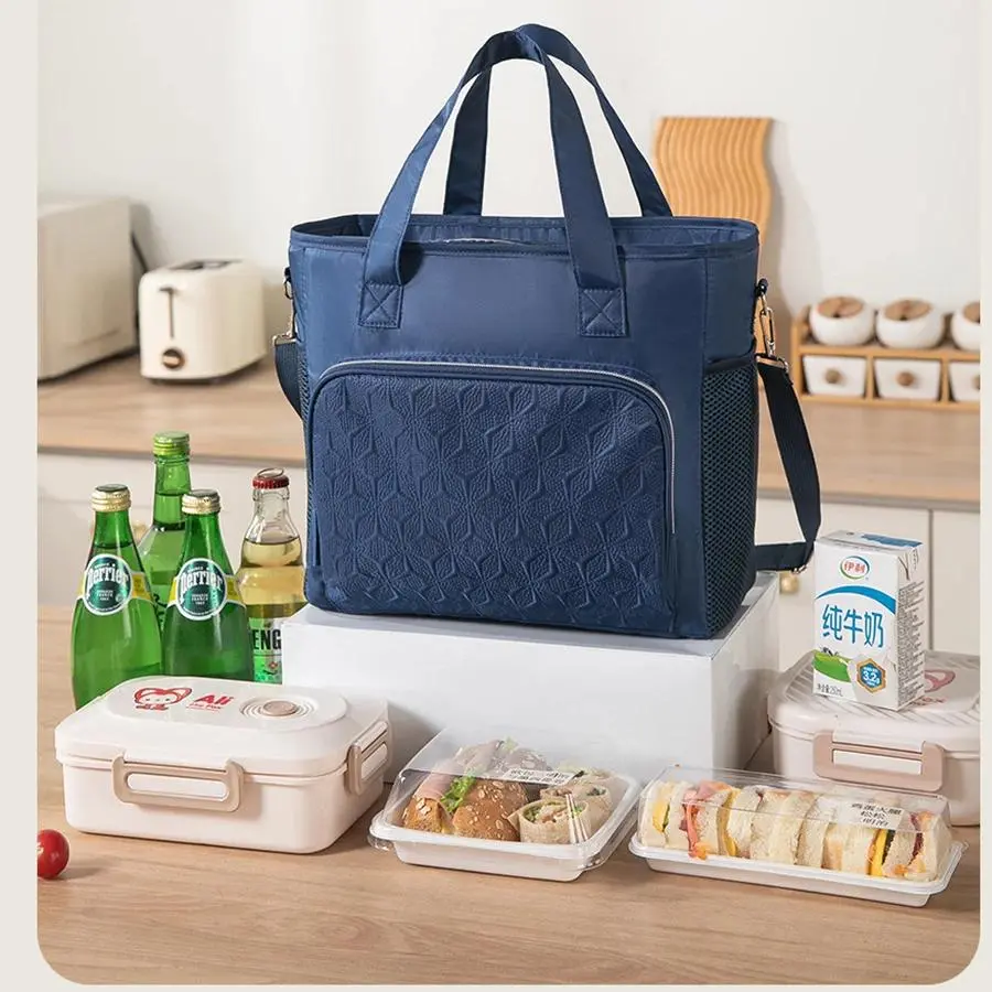 New Women Insulated Lunch Bag - Leakproof Reusable Cooler for Food, 11L Large Capacity Picnic Tote for Work, Travel & Outdoor