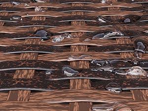 Amopatio Patio Furniture Set 4 Pieces w Glass Table, Small Outdoor Rattan Wicker Conversation Set for Family Party,Backyard,Garden,Beck,Porch