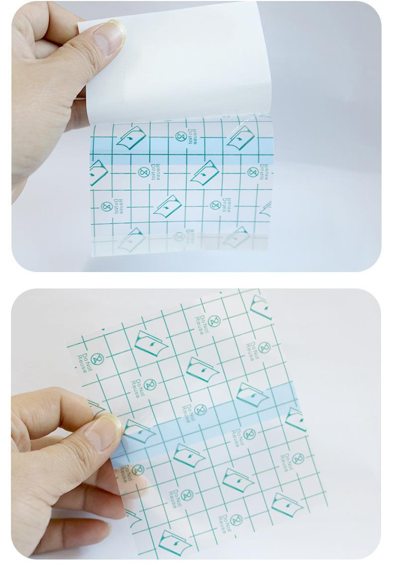 Disposable pu film waterproof sticker, wound waterproof swimming sticker scotch tape plaster fixing sticker blank three volt sticker