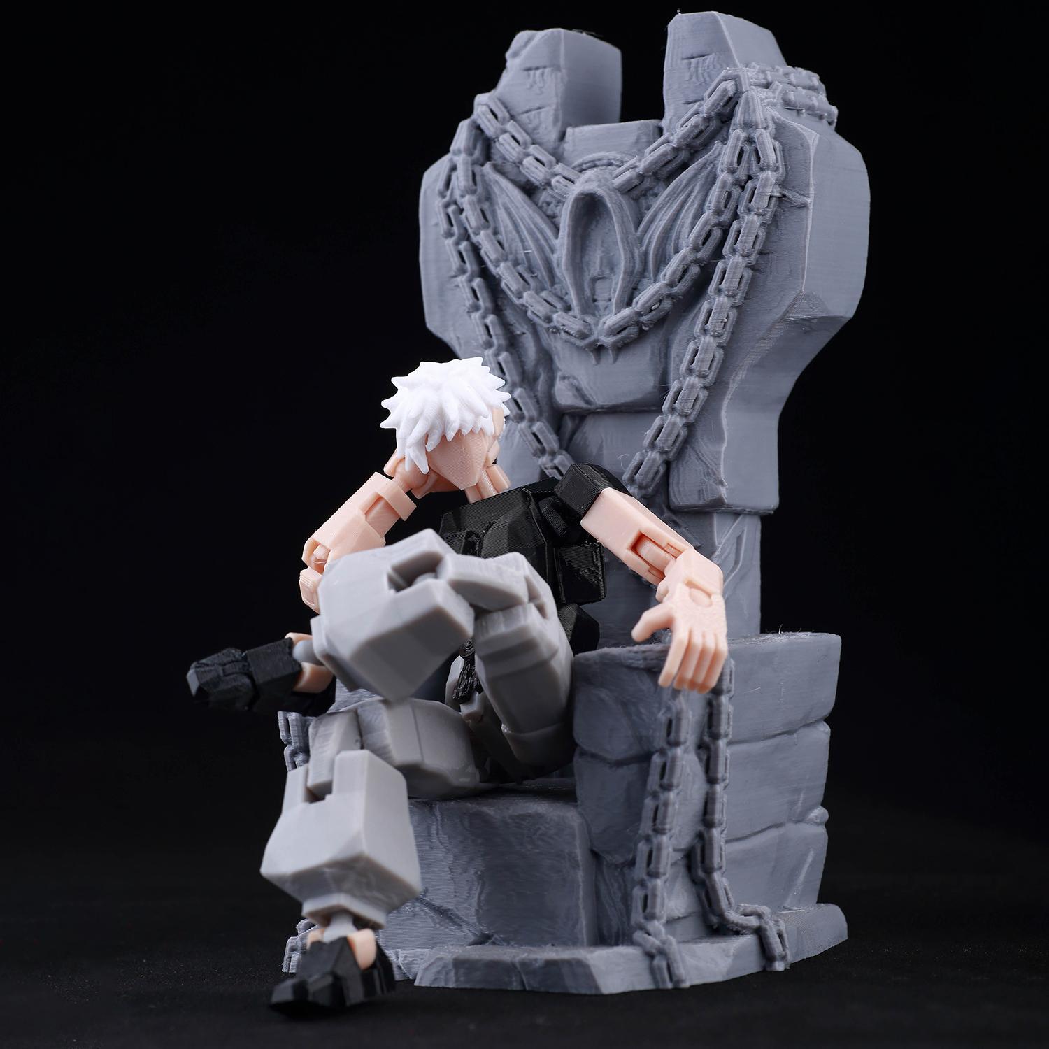 3d Printed Dummy13 Jujutsu Kaisen Ryomen Sukuna Action Figure Anime Model Toys Multi-Jointed Poseable Collectible Toy Gift