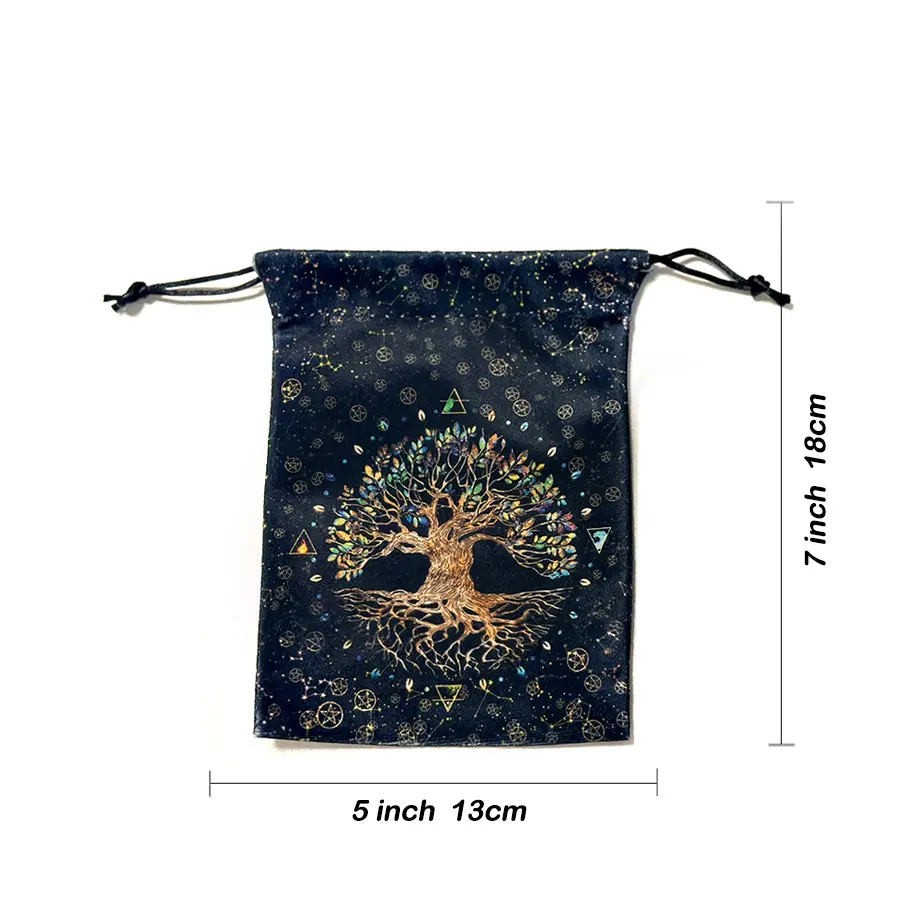 High trending bohemian-style premium velvet tote bag – perfect for casual outings, gatherings, gifting, and storage. features a vintage "tree of life" design