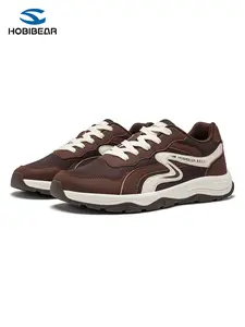 HOBIBEAR Wide Head Dad Shoes, Unisex Retro Running Shoes, Breathable Commuter Casual Sports Shoes, Men's and Women's Athletic Footwear