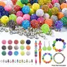 250 Pcs Beads for Pens, Focal Beads for Beadable Pens, Rhinestone Bead, Resin Beads, Spacer Bead for Bracelets, Beading Making, Beading Supplies, Beads for Crafts, DIY Beading Accessories, Diy Beads Assortment
