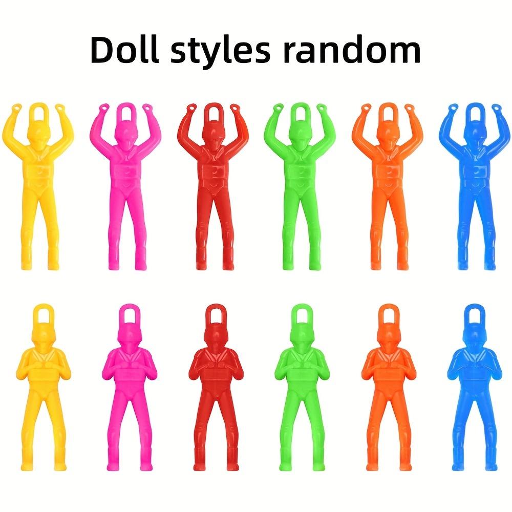 1 piece of tangled parachute figure hand-thrown soldier square outdoor youth flying toy