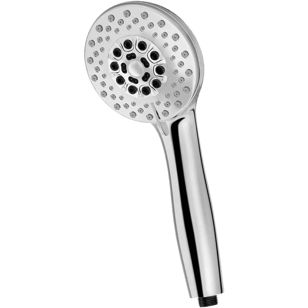 High  Shower  with  Shower , 5  Modes, Non-Clogging Nozzles(Chrome)