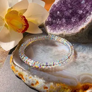 Menopause Natural Ethiopian Opal , stretchable elastic cord jewelry, helps maintain emotional balance family Trust God Bible Verse arm cuff Matching Charm Elk Snowflake Bell Pearl mix trendy miami cuban christmas springstatements initial gauss magnets-adj