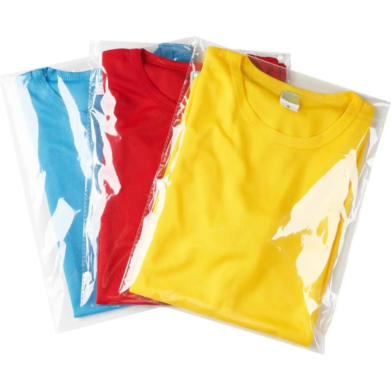50 count 12X16 Inch Clear Plastic Packaging Bags Thick Self Sealing OPP Cello Bag for  Wrappers