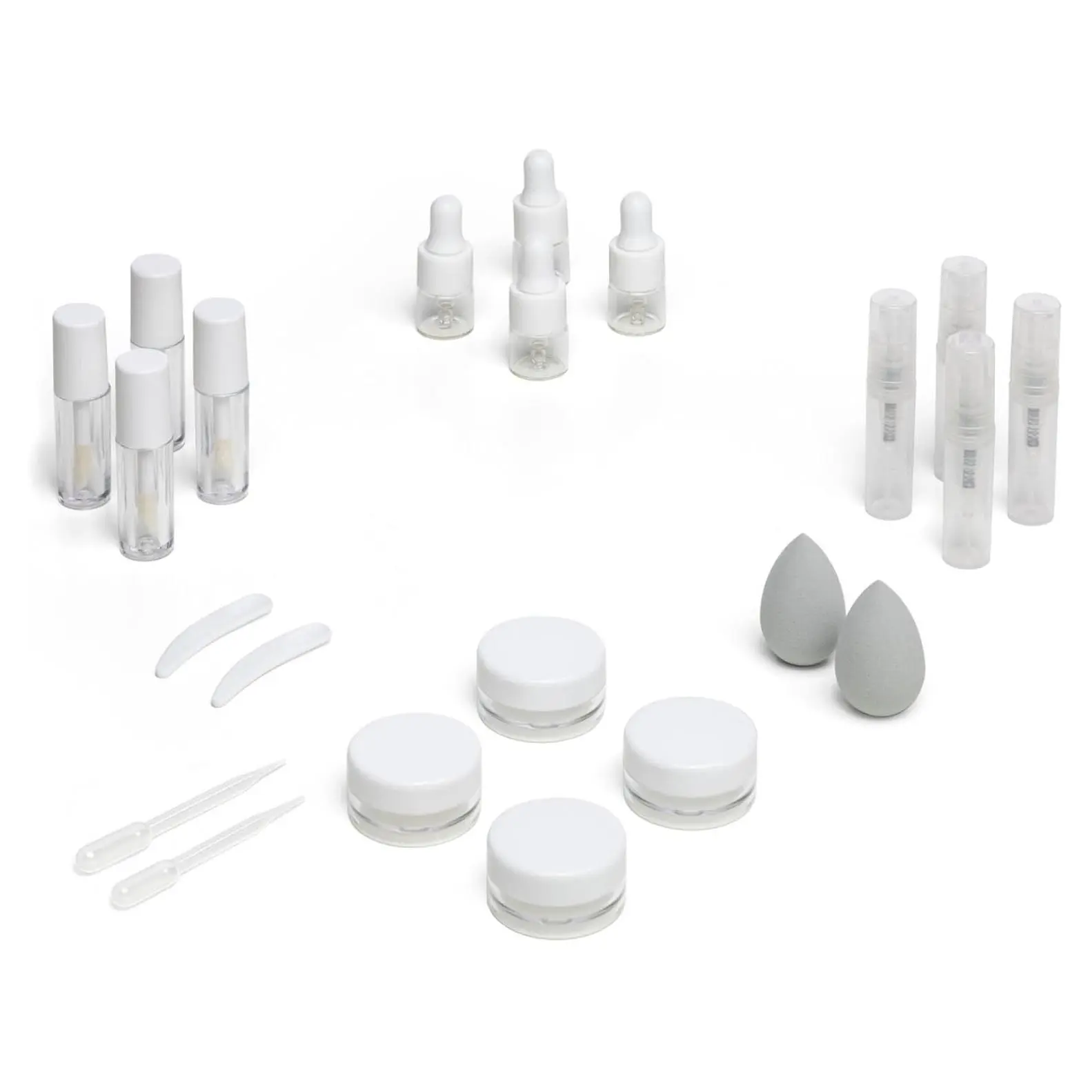 Mini Makeup Containers for Travel, Depotting Makeup Containers, Empty Cosmetic Containers, Sample Jars, Mini Make up Bottles, Refillable Cosmetic Containers, Extra Small Travel ContainersGift