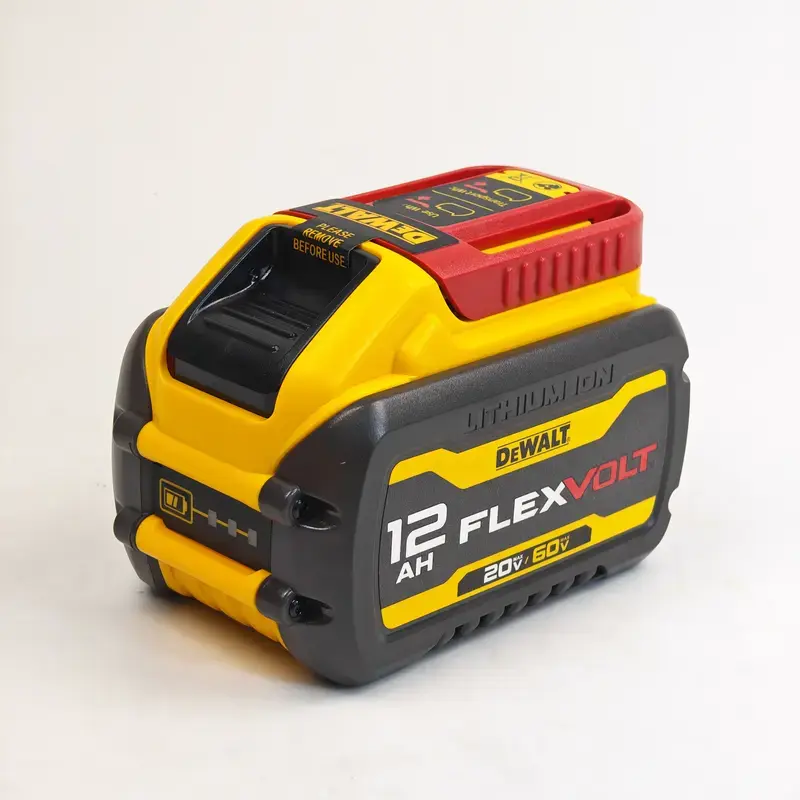 DEWALT DCB612 FlexVolt 12Ah Lithium Power Tool Accessory - 20V/60V Dual Voltage Replacement with Fuel Gauge