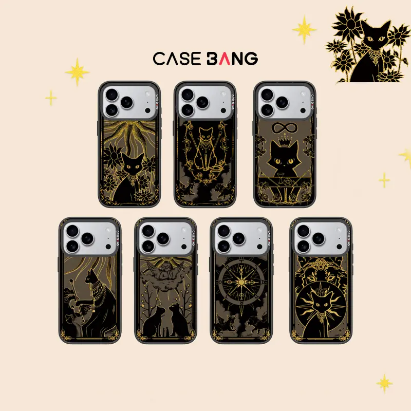 CASEBANG - Tarot Series ImagiSnap MagSafe Case, Replaceable Back, Military Drop Protection, Compatible with iPhone 13-17 / Samsung S24–S25 Ultra
