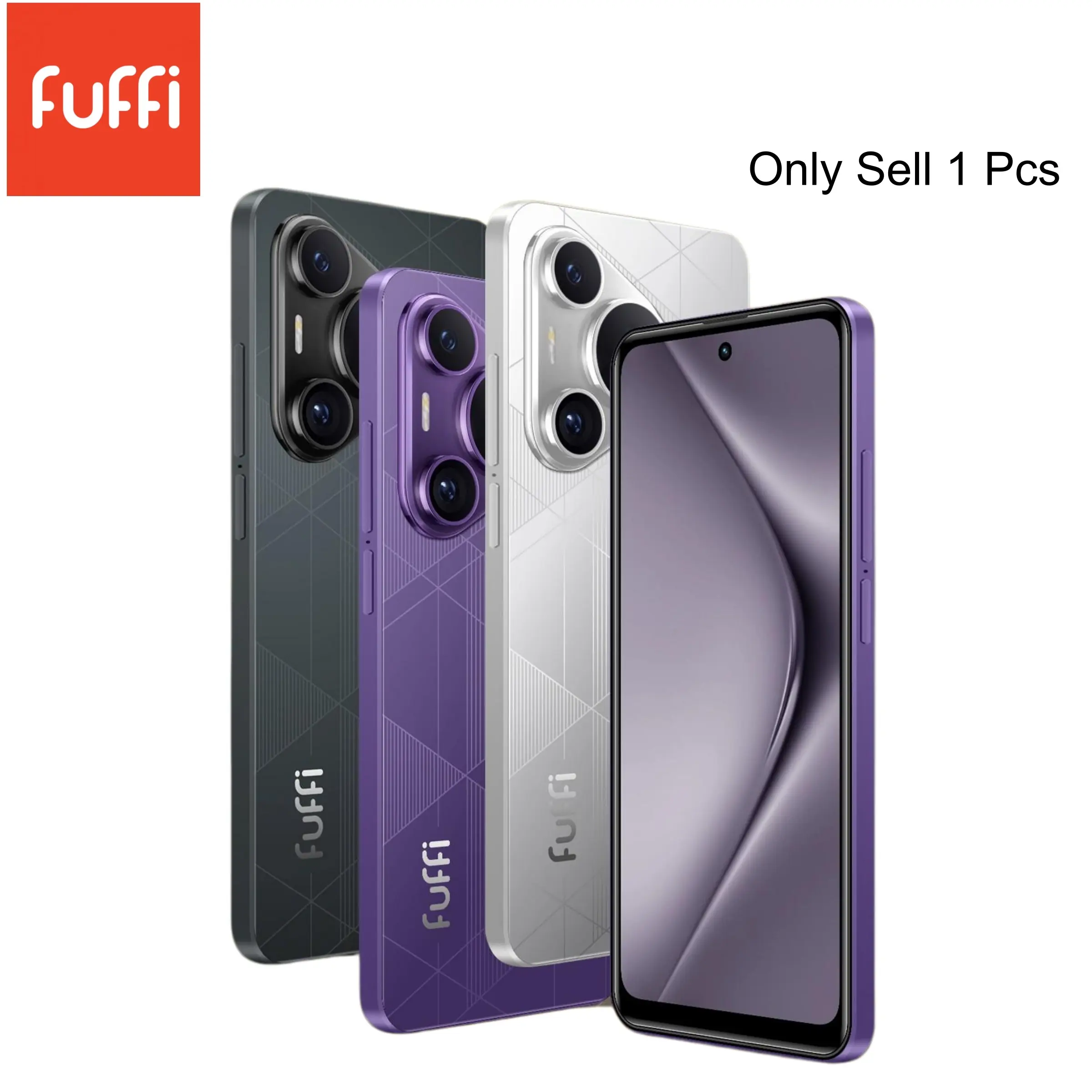 FUFFi-Smartphone, 4+32GB ROM, Expandable Memory, 6.56 Inch HD Display, Dual Sim, 3100mah Battery, Android 12.0