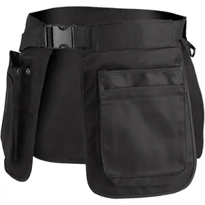 Waist Tool Apron Bag with Adjustable Waist Belt and Detachable Pockets Large Capacity Fanny Pack Gardening Cleaning Work Hairstylist Woodworker Electrician Dog Trainer