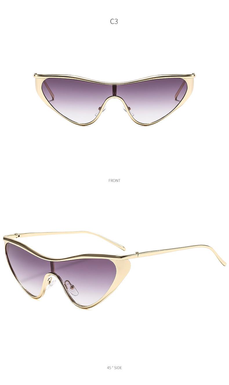 Fashion Metal Oversized Sunglasses for Women, Large Frame Sun Protection Eyewear, Stylish Outdoor Shades for Daily and Travel Use