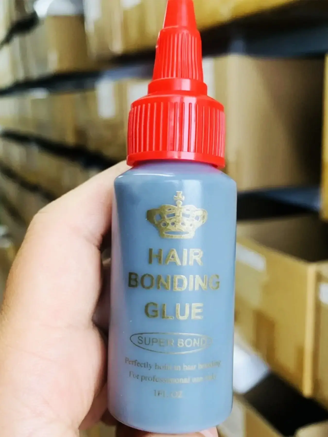30ML Hair Extension Glue Bottle, Eco-Friendly Hair Curtain Adhesive, Secure Attachment for Wigs & Extensions, Easy Application